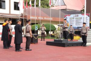 Tiga Pejabat Dijajaran Polres Sanggau Polda Kalbar Dimutasi