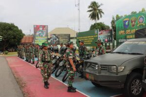 Kodim 1204/Sanggau Gelar Apel Siaga Bencana Dan Tanah Longsor
