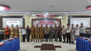 Polres Sanggau Rakor Lintas Sektoral Operasi Kepolisian Lilin Kapuas dalam rangka Pengamanan Natal 2023