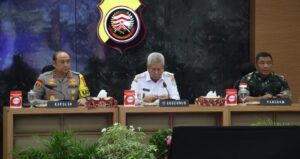 Pengamanan Natal dan Tahun Baru, Polda Kalimantan Barat melaksanakan Rapat Koordinasi Lintas Sektoral