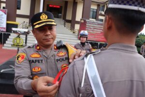 Apel Gelar Pasukan ops Lilin Kapuas Pengamanan Natal 2023 & Nataru Tahun 2024