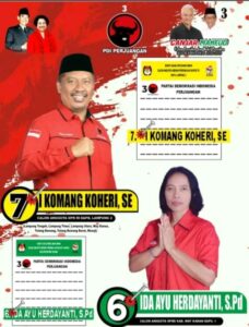 Caleg Partai PDIP Ida Ayu Herdayanti ,Spd Nomor urut 6 Dapil 1 Blambangan Umpu -umpu Semenguk -Negri agung Gelar Persahabatan Bola Volly putra dari 48 Clup umum Berbagai kampung