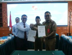 Diskominfo  Kerjasama Perjanjian Penanganan Masalah Hukum Bidang Perdata dan Tata Usaha Negara Dengan Kejaksaan Negeri Lampung Utara