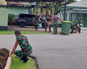 Letkol Inf Putra Andika Trihatmoko, Selalu Mengingatkan Kepada Anggota Kodim baik Militer maupun PNS untuk  Menjaga kebersihan Lingkungan