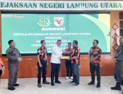 MPC PP Lampung Utara Laksanakan Audiensi Bersama Kajari