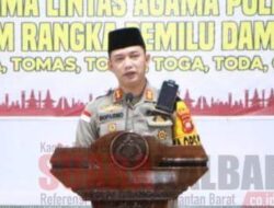 Polres Sanggau Mengelar Doa Lintas Agama Bersama Forkopimda dan Tokoh Masyarakat, Tokoh Agama, Tokoh Adat, Organisasi Kemasyarakatan dan Partai Politik untuk Pemilu Damai