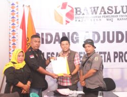 Pemberkasan FMPPI Waykanan telah di terima oleh Bawaslu Kabupaten Waykanan