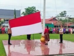 Bupati Sanggau, Yohanes Ontot. Laksanakan Upacara Peringatan Hari Ulang Tahun ke-67 Pemerintah Provinsi Kalimantan Barat
