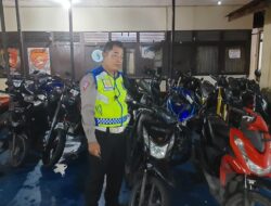 Sepuluh Unit Motor Berhasil di Amankan Polisi Dalam Pencegahan Balap Liar