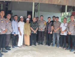 Program Nusantara Cooling System, Kapolres Sekadau Jalin Silaturahmi dengan Para Tokoh di Belitang Hulu