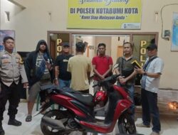 Polsek Kotabumi Kota Polres Lampung Utara Ringkus Pelaku Curas