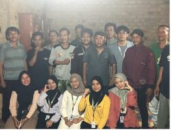 Mahasiswa dan Mahasiswi KKN Unila Lampung Kuliah Kerja Nyata disambut Baik Masyarakat Desa Banjar Negara