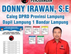 Caleg DPRD Lampung Donny Irawan Komitmen Beri Pendampingan Kepada Masyarakat