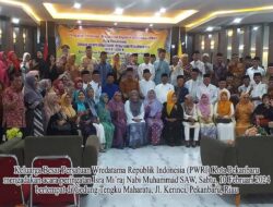 PWRI Kota Pekanbaru Adakan Peringatan Isra Mi’raj