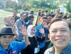 Forum Media Pemantau Pemilu Independen ( FMPPI) Way kanan Ikuti Apel Siaga Pemilu Bersama FORKIPIMDA