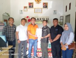 Team Pemantau pemilu independen laporkan hasil temuan ke Bawaslu Way Kanan