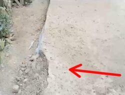 Baru Seumur Jagung, Proyek Ratusan Juta Dinas PUPR OKI Sudah Hancur