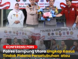 Polres Lampung Utara Amankan 6 Dari 10 Pelaku Pemerkosaan Anak Dibawah Umur