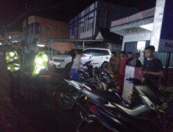 Polres OKI dan Polsek melaksanakan kegiatan Rutin untuk keamanan Masyarakat