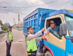 Polres OKI ” Indahnya berbagi di bulan penuh berkah,