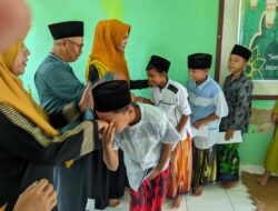 Santunan Anak Yatim dan Pembagian Hadiah O2SN SD N 03 Bumiharjo