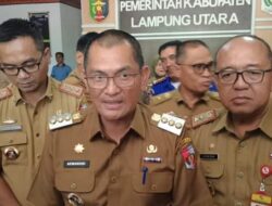 Penyambut Kedatangan PJ,Bupati Lampung Utara