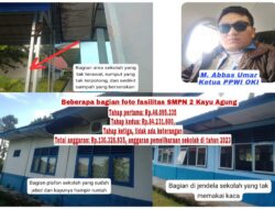 Diminta Konfirmasi, Kepala SMPN 2 Kayu Agung Beri Pesan Peringatan Hati-Hati