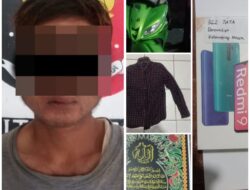 Modus Jual Poster Kaligrafi, Seorang Pria Curi HP Warga Banjit Diringkus Polisi