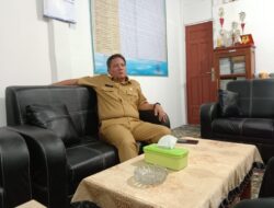 Kadis PUPR Mentawai Asmen S, Menyebut Kemitraan Wartawan Dengan Dinas PUPR Berjalan Cukup Baik.