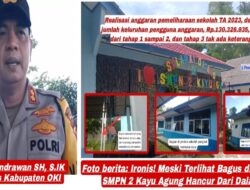 Menanggapi Informasi Yang Diberikan Pewarta, Kapolres OKI Ucapkan Terimakasih