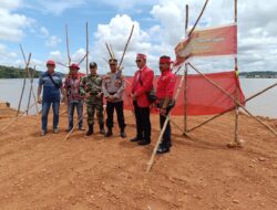 Ritual Adat Penurunan Panjang / Tempayan dari TBBR dan Adat Tayok di Jetty PT. BKB Berjalan  Baik dan Lancar