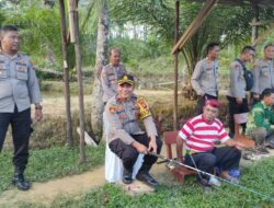 Hari jadi Kota Sanggau ke 408,Polres Sanggau Memancing dan Buka Puasa Bersama Jajaran nya