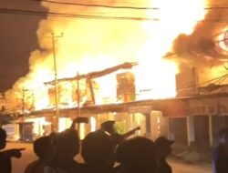 Di Hebohkan Terjadi Kebakaran Pasar Bodok Sangau