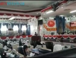 Paripurna LKPJ Bupati Lampung Utara  Persoalkan Roling Pejabat