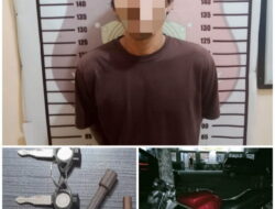 Satu Lagi, Pelaku Curanmor Diringkus Polsek Kotabumi Kota Polres Lampung Utara