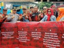 Ormas Pemuda Pancasila Gelar Aksi Demo terkait masalah aturan parkir