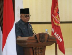 Ketua DPRD Kabupaten Agam Pimpin Langsung Sidang Paripurna yang Dihadiri Sekda Edi Busti