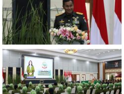 Panglima Kodam XII/Tanjungpura, Mayjen TNI Iwan Setiawan, S.E., M.M., menghadiri acara syukuran HUT ke-78 Persit Kartika Chandra