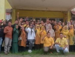 Ratusan Relawan Antar Mardison Mahyuddin Daftar Bacalon Walikota Pariaman Kekantor Partai Politik