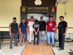 Ops Sikat Krakatau Tahun 2024, Polres Way Kanan Bekuk DPO Pelaku Curas Uang Angsuran PT. PNM Mekar