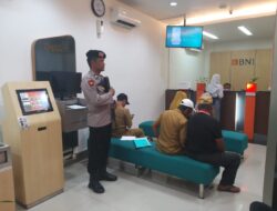 Pengamanan Obyek vital Oleh Personil Sat Samapta Polres Pesisir Barat