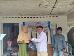 HUT ke-9 Media Berita Merdeka Online,Koperwil Sumbar, Kardinur KN Berbagi Sembako Pada Masyarakat