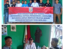Ketua DPD LSM TOPAN RI WAY KANAN Menerima Kunjungan Utusan Polda Lampung