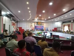 PJ, Bupati Sanggau, Suherman, SH, MH, membuka Rapat Koordinasi Teknis (RAKORTEK) Sub Urusan kebencanaan