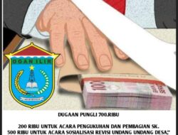 Dugaan Pungli 700. Ribu pihak Pemerintah Ogan ilir belum Memberikan keterangan