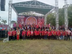Penjabat (Pj) Bupati Sanggau, Membuka Secara Resmi Pembukaan Gawai Adat Dayak Nosu Minu Podi XX