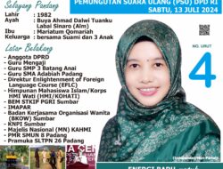 Dirri Uzhzhulam Mohon Dukungan Dan Doa Dari Masyarakat Sumatera Barat Saat PSU Calon DPD RI, Pada Juli 2024