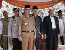 Sekda OKU H.Dharmawan Sambut Kedatangan Jemaah Haji Kab.OKU