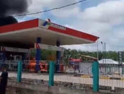 Diduga Layani Tangki Siluman, SPBU 66.794.03 Galing Nyaris Terbakar