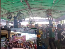 Lomba Burung Berkicau Dalam Rangka Hari Bhayangkara ke – 78 Di Buka Waka Polres Sanggau